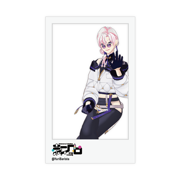 【黒井ユウリ】チェキ風アクリルカード