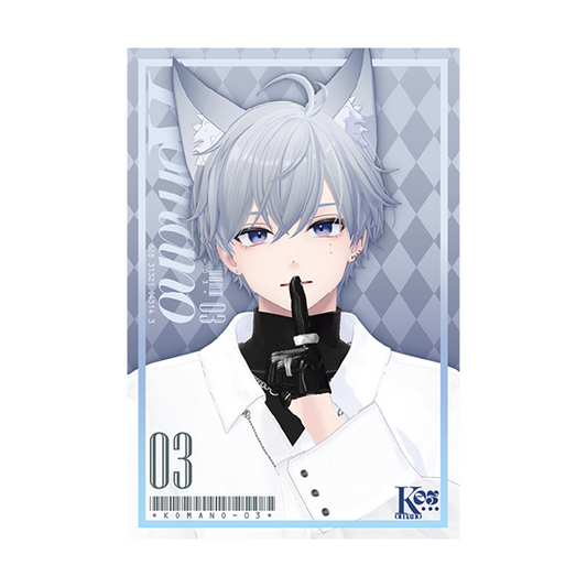 【狛乃】ステッカーC