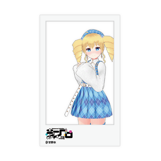 【甘野氷】チェキ風アクリルカード