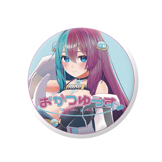 【おかつゆうす】缶バッジ